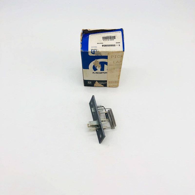 Mopar 55035958 Resistor for A/C Blower Motor OEM NOS 91-93 Jeep Wrangler 10