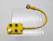 Crouse Hinds MMDT4F4A010FM 4 Port Micro-Plex Distribution Block 300V 5A 1ft Cord 1