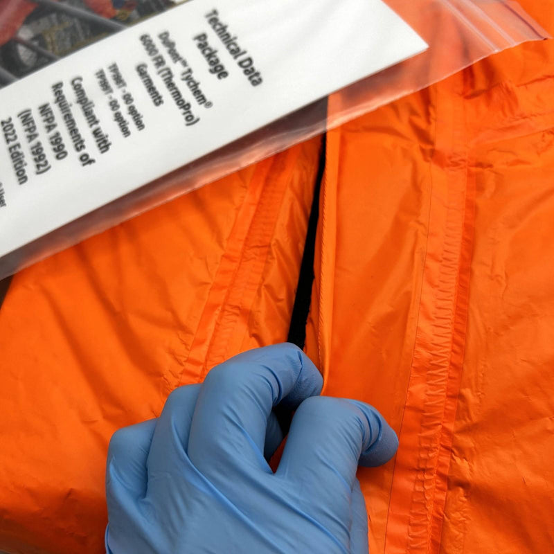 Dupont TyChem 6000FR Coverall ThermoPro Sz Small Orange TP198TORSM000200 5