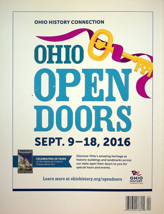 Timeline Ohio Historical Magazine July/Sept 2016 Vol 33 No 3 William McKinley 3