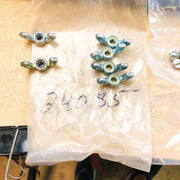 Snapper 24085 Wing Nut 5/16-18 Nyloc OEM NOS Replaced by 7024085YP Coated Clear 7