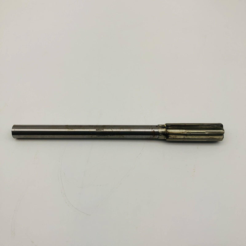 Hannibal 400200 Reamer 20.00mm .7874" Type 400 6 Flutes 9-1/2 OAL 5/8 Shank 4