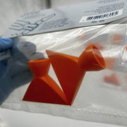 Loc-Line 51809 Flat Nozzle 2-1/2" Flare Acetal For Liquid Air 4pks of 2/8 Total 6