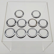 10x Ademco 8056 Cup Washers 1"OD x 3/4"ID fits Honeywell / Ademco Shunt Locks 1