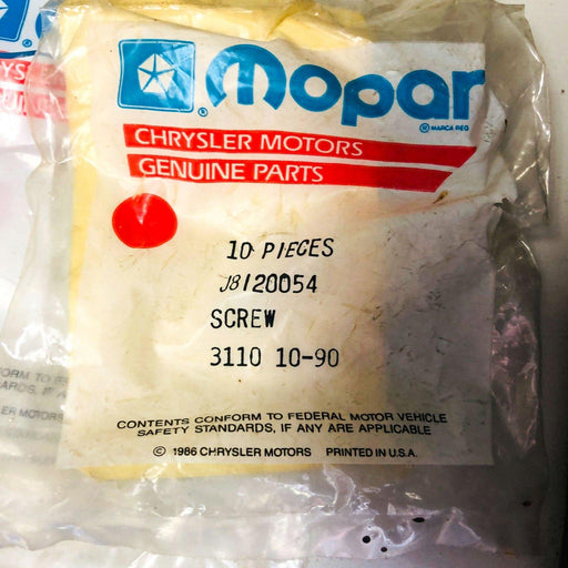 Mopar 8120054 Screw for Starter Relay OEM NOS 81-86 Jeep CJ 5-8 Scrambler Loose 2