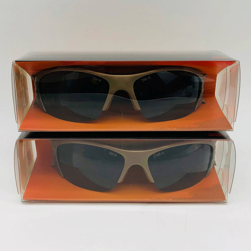 3M 11636-00000-10 Fuel X2 Safety Glasses Dk Copper Frame Brown Anti-Fog Lens 2pk 1