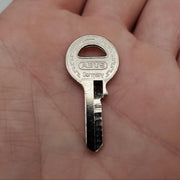 5x Abus 45/30 KB Padlock Key Blanks #90110 Nickel Plated 1