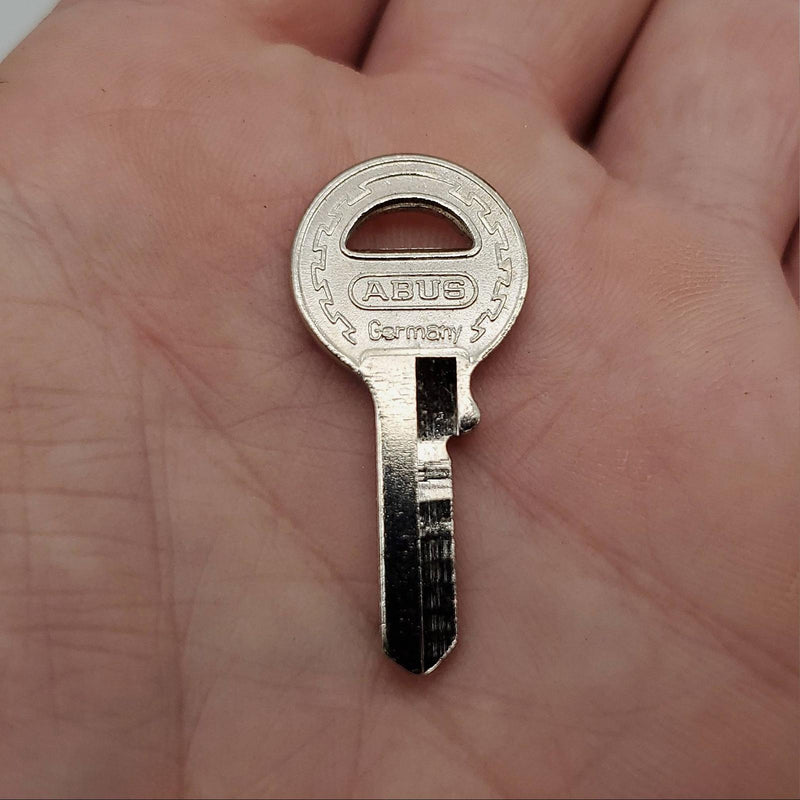 5x Abus 45/30 KB Padlock Key Blanks #90110 Nickel Plated 1