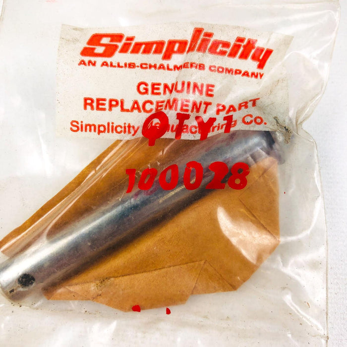 Simplicity 100028 Clevis Pin Round Head Drilled OEM NOS Sealed 6