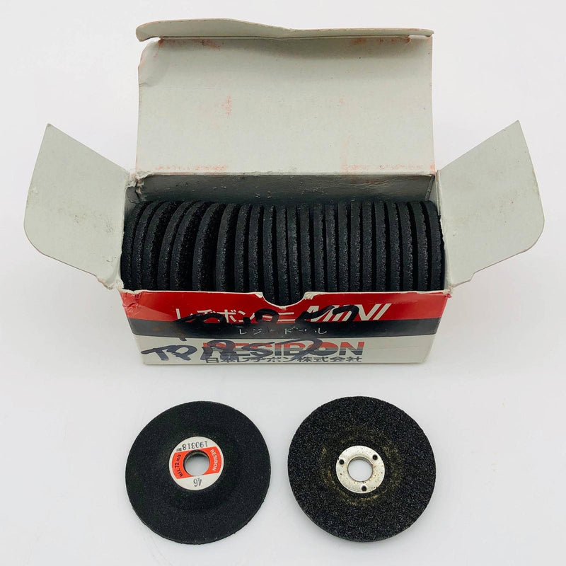 Nippon Resibon MS-58X3X9.53 Grinding Wheel 58mm X 3mm X 9.53mm 80 Grit Pk of 25 1
