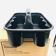 Rubbermaid FG315488BLA Carry Caddy Food Delivery Cleaning Water Bottles Blck 6pk 7