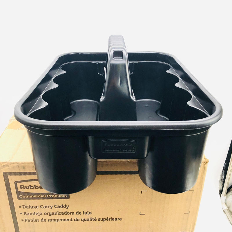 Rubbermaid FG315488BLA Carry Caddy Food Delivery Cleaning Water Bottles Blck 6pk 7