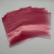 Elkay Plastics FASST41212 Pink Anti-Static Zip Lock Bags 12x12 4 Mil 25 Pack 1