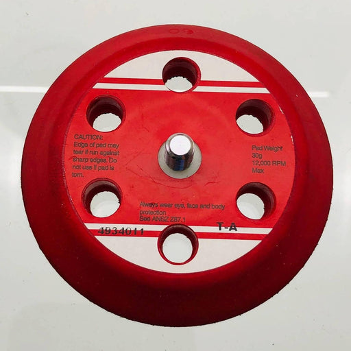 Starcke 4934011-B Sander Back-up Pad 3in Low Pro 1/4-20 Thread Hook and Loop 1