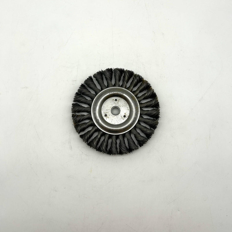 Weiler 08095 Wire Wheel 6inch Standard Twist .016 Wire 5/8-1/2" AH ST-6 1ct 8