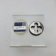 GWS 13232 Round Adjustable Split Die 11/16-20 NS Right Hand Thread HSS 2" OD 10