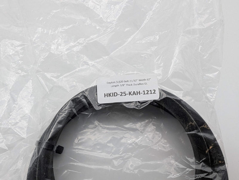 Dayton 5L620 Belt 21/32" Width 62" Length 3/8" Thick Duraflex GL 4