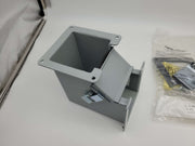 Hoffman F44LE9B Wireway Elbow 90 Degree 4" L x 4" W x 4" H Inside Open 3