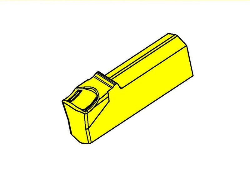PH Horn RS100.0540.F2 TF45 Carbide Inserts Grooving S100 .F2 Geometry 4mm 2 Pack 2