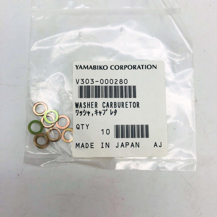 Yamabiko V303-000280 Carburetor Washer 10 Pk OEM NOS For Shindaiwa 22100-82110 4