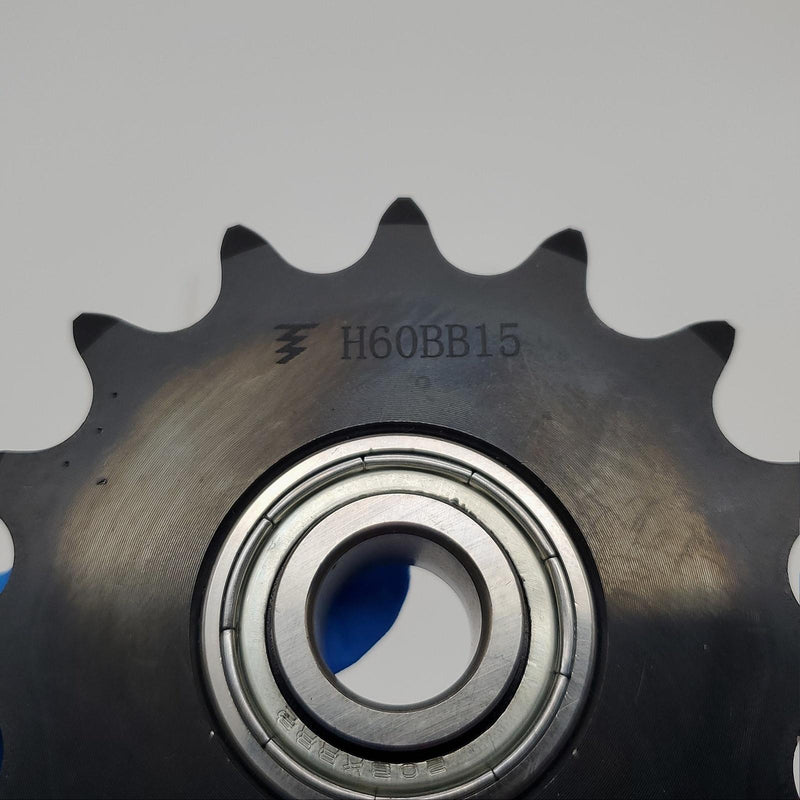 Tsubaki 60BB15 Idler Sprocket Ball Bearing Size 60 Chain 0.6380" Bore 15 Teeth 2