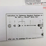 GunJet 23L Spray Gun Medium Pressure Self Propelled Canister Adhesives W/O Tip 2