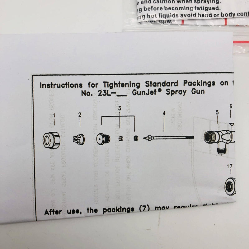 GunJet 23L Spray Gun Medium Pressure Self Propelled Canister Adhesives W/O Tip 2