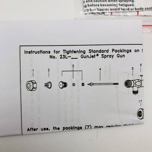 GunJet 23L Spray Gun Medium Pressure Self Propelled Canister Adhesives W/O Tip 2