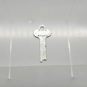 2x National D8193 Key Blanks for Safes Flat Steel USA Made NOS 1