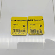 Bussmann SFE-14 Fuses 14A 32V Fast Acting Single Element Pack of 10 1