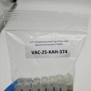 1/4"-28 Bottoming Hand Tap 4 Flute High Speed Steel Exactek 3174803 7