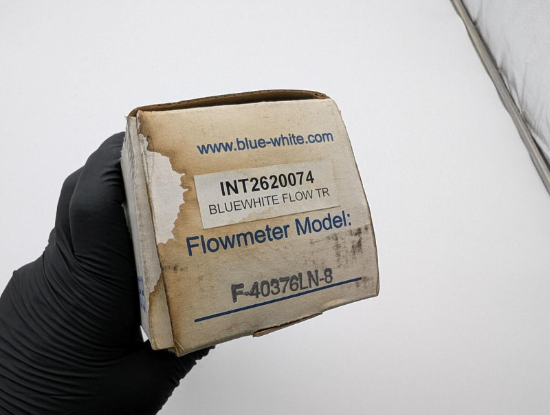 Blue-White F-40376LN-8 Flow Meter Rotameter 0.2-2 GPM 1/2" FPT Flow Measurement