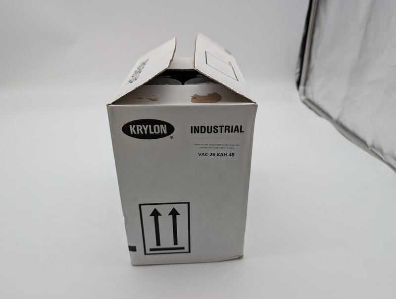 Krylon Acrylic Spray Paint Smoke Gray 16oz K01608 Industrial Pack of 6 Cans 5