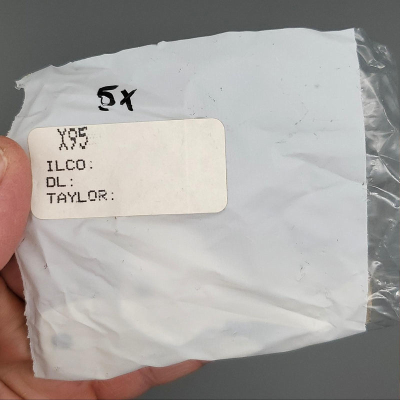 5x Ilco X95 Key Blanks Fits Some Harley Davidson Motorcycyles Nickel Plated 3