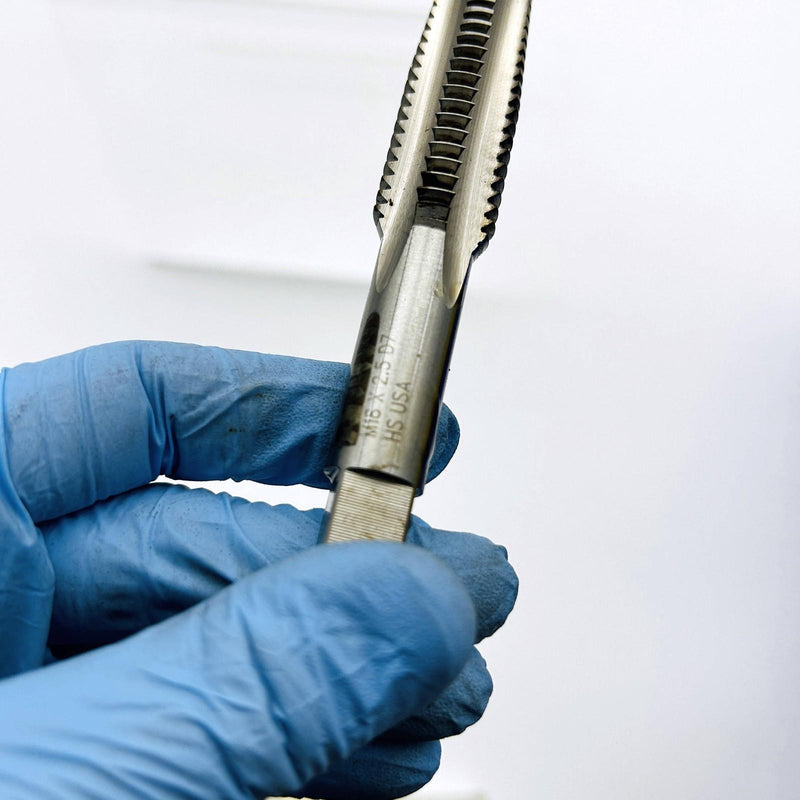 Cle-Line C63249 Taper Hand Tap 0401M M18x2.5 D7 4 Flutes General Purpose HSS