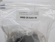 Harting 09300240521 Side Entry Hood Size 24B Aluminum Body 120mm L x 57mm W 5