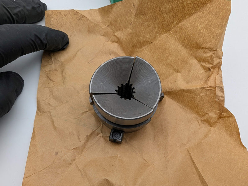 Hardinge M16 17/32" Round Serrated Collet Pads 3-Segment for M-Series Collet