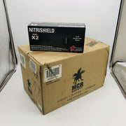 MCR 6062 Nitrile Gloves 2XL NitriShield Stealth 6 mil Pwdr Free Blck 10 box/case 6