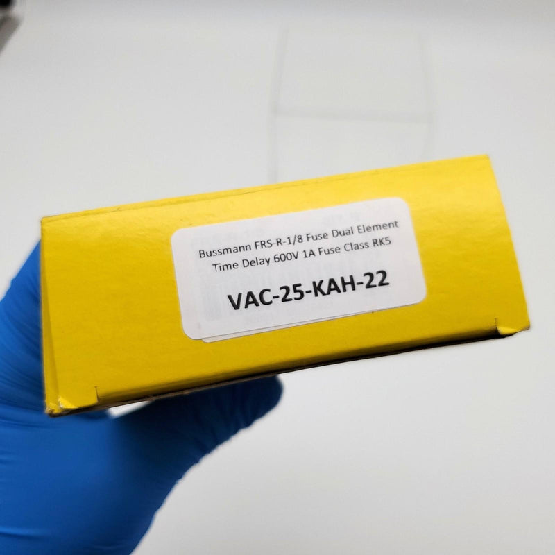 Bussmann FRS-R-1/8 Fuse Dual Element Time Delay 600V 1A Fuse Class RK5 6