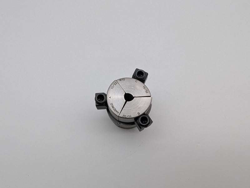 Hardinge M10 11/32" Round Smooth Collet Pads 3-Segment for M10 Collet