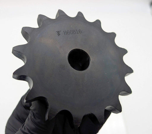 Tsubaki H60B16 3/4 #60 Roller Chain Sprocket 3/4" Pitch 16 Teeth 3/4" Bore 1