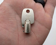 2x Ilco L1137 Tubular Key Blanks fits Some Large Ace Locks 0.318" ID 0.399" OD 1