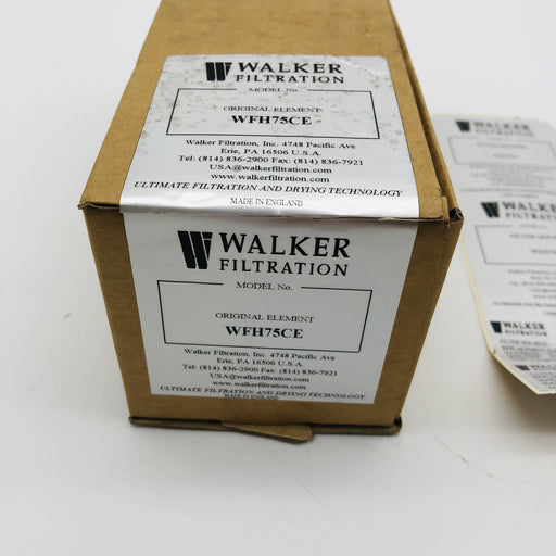 Walker Filtration WFH75CE Filter Element Cartridge Sz 75 Compressed Air Threaded 2