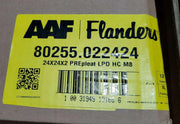 AAF Flanders 24x24x2 PREpleat Air Filters LPD Merv 8 80255.022424 Pack of 12 4