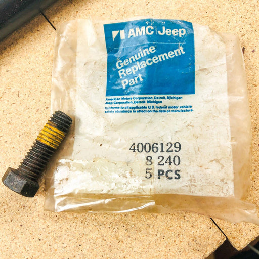 AMC Jeep 4006129 Bolt For Rear Axle Dana Model OEM New Old Stock NOS 1ct Clean 2