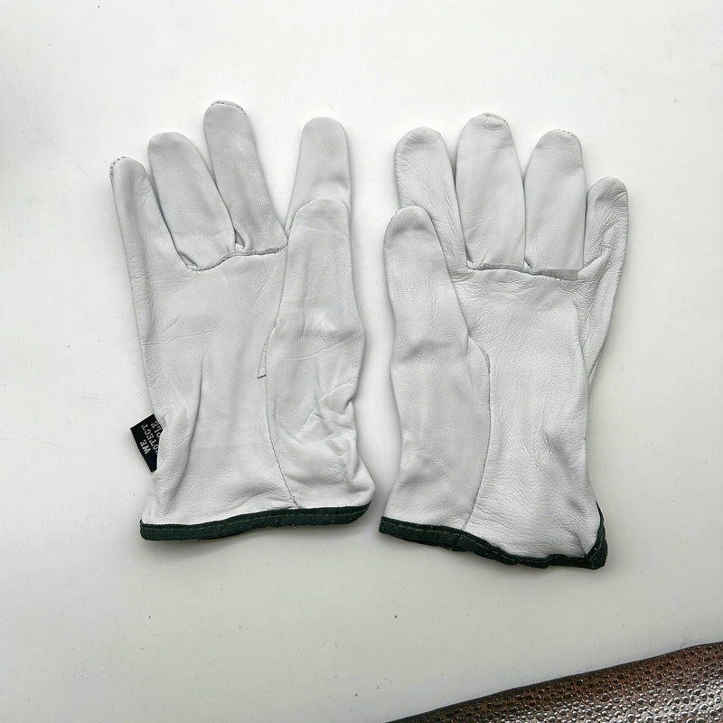 MCR Safety 3601 Leather Drivers Gloves Medium Straight Thumb Goatskin 12 Pairs