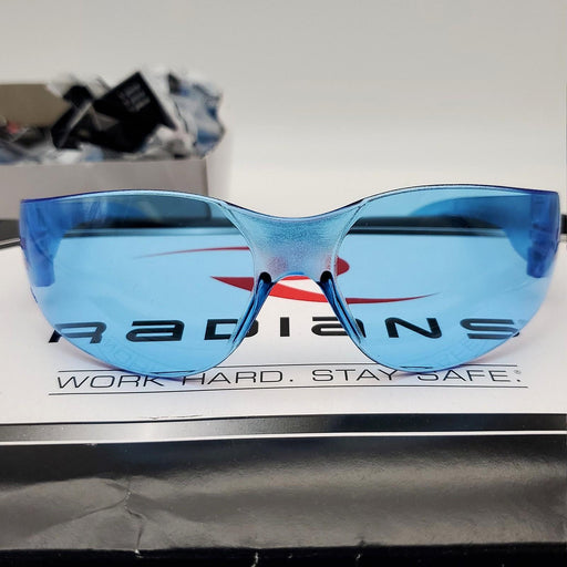 Radians Safety Glasses Light Blue Wraparound 1 Size Fits MR01B01D Mirage 1