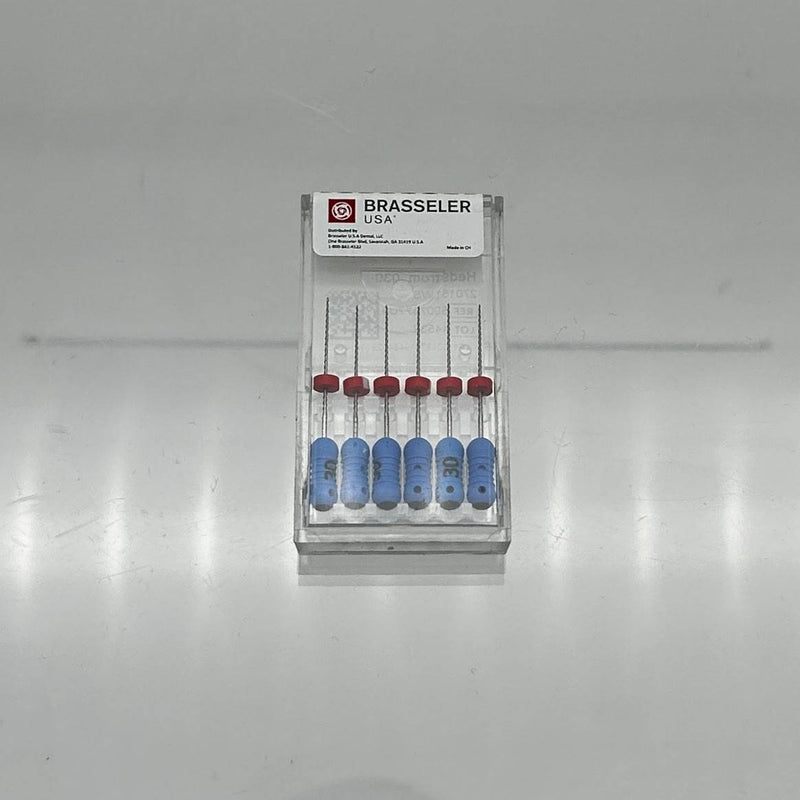 Brasseler 5007577U0 File Hedstrom 21mm 30w/Stop 270151WS Pack of 6