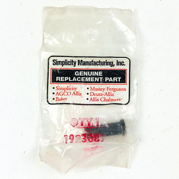 Simplicity 1923087 Pin Yoke .375 Dia x 1 OEM NOS Replaced by 1923087SM 1