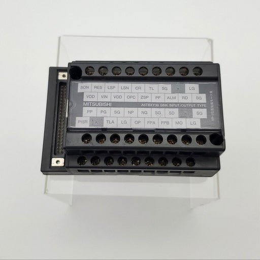 Mitsubishi A6TBXY36 PLC Terminal Block Positive Common Input Sink Input Output 1